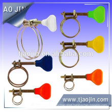 Handle hose clamp,The plastic handle hose clamp